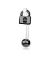 Lock S316L Intimate Piercing INTP-04